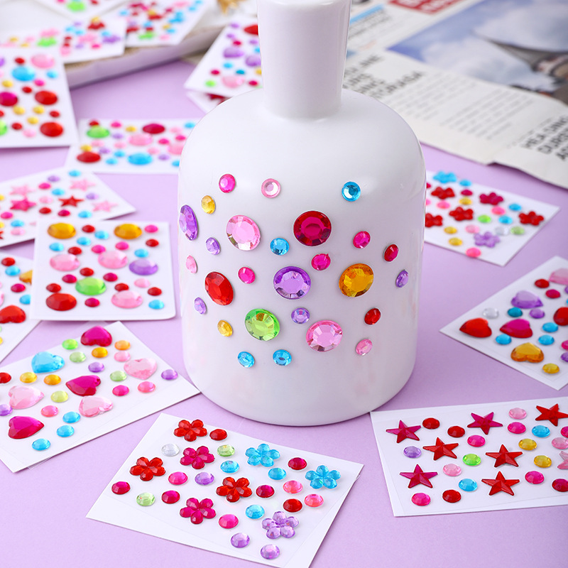 Phone Cases Diy - Adesivi Diamantati in Acrilico Colorati, Gemme