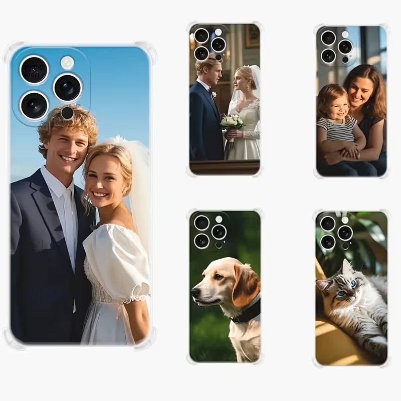 Phone Cases Diy - Cover in Silicone Personalizzabile con Foto