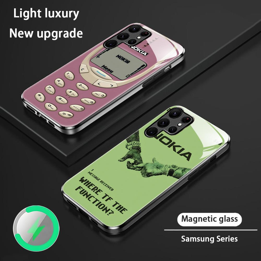 Phone Cases Bulk - Custodia Magnetica in Vetro Cool N-Nokiaes-s