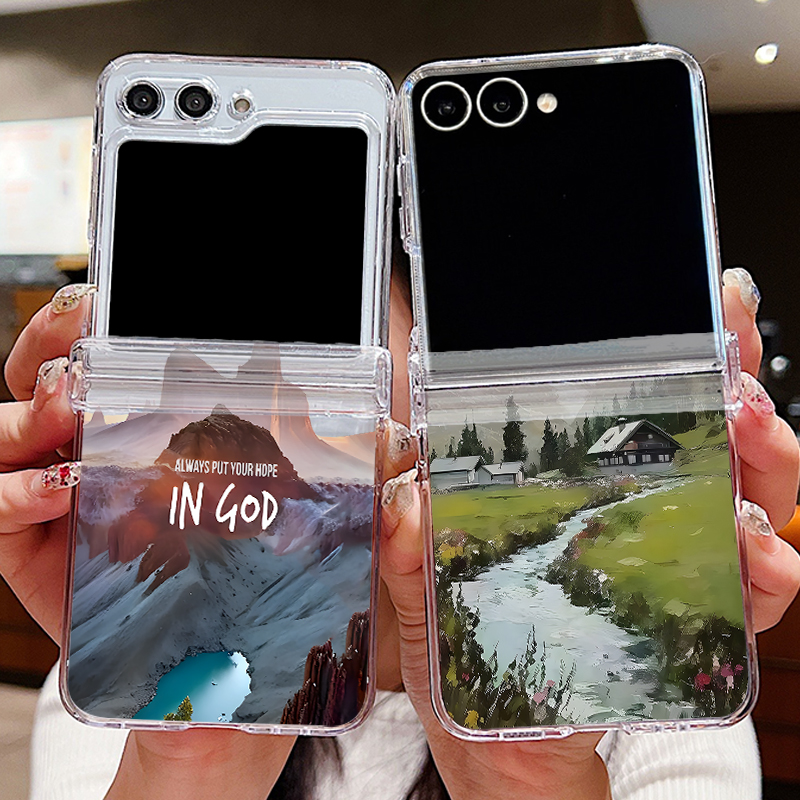 Phone Cases Z Fold 5 - Custodia pieghevole per telefono con motivo