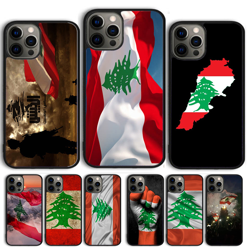 Phone Cases Lebanon - Custodia per telefono bandiera Libano per