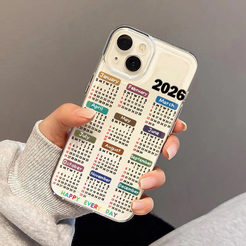2026 Calendario Luce Solare Pi - Phone Cases Transparent recensione e prezzo
