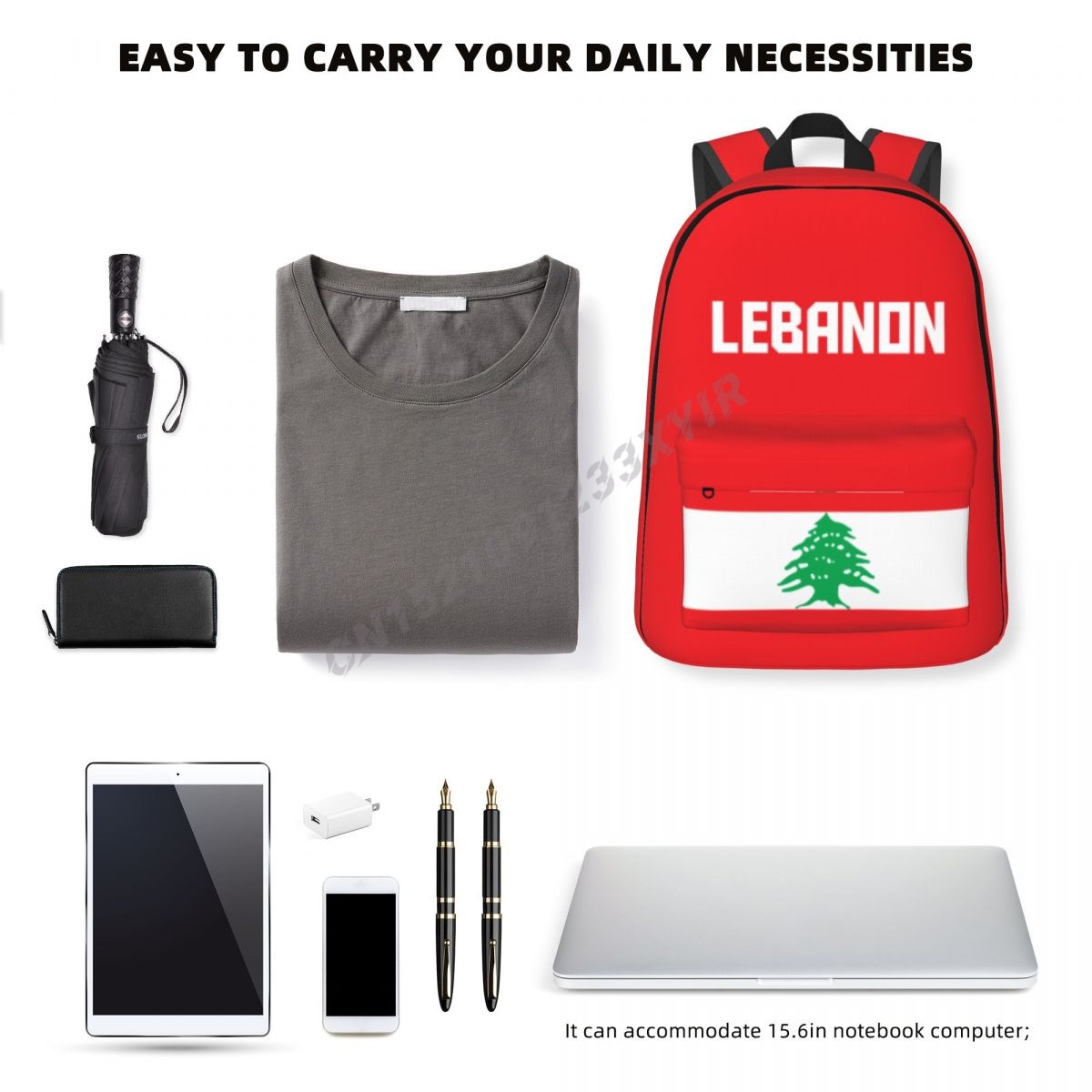 Zaino unisex Bandiera del Liba - Phone Cases Lebanon recensione e prezzo