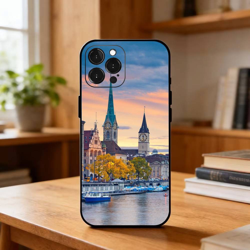Cover per iPhone 17 16 15 14 1 - Zurich Phone Cases recensione e prezzo