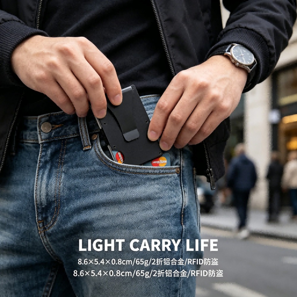 Portacarte in Lega di Allumini - Card Holder Slim Case recensione e prezzo